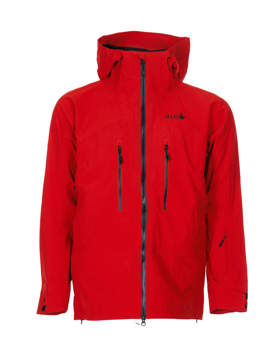 HARDHSELL Jacket - Red / Black