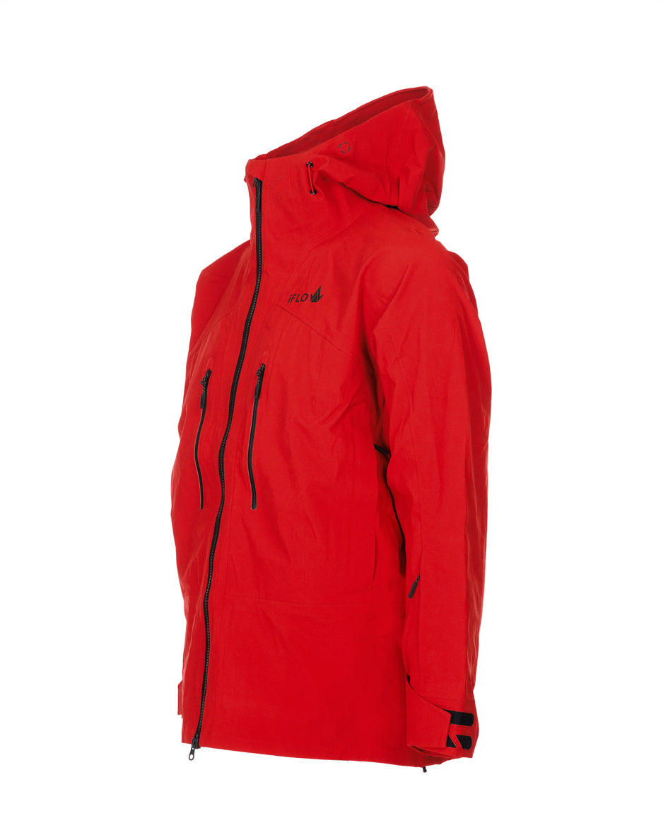 HARDHSELL Jacket - Red / Black