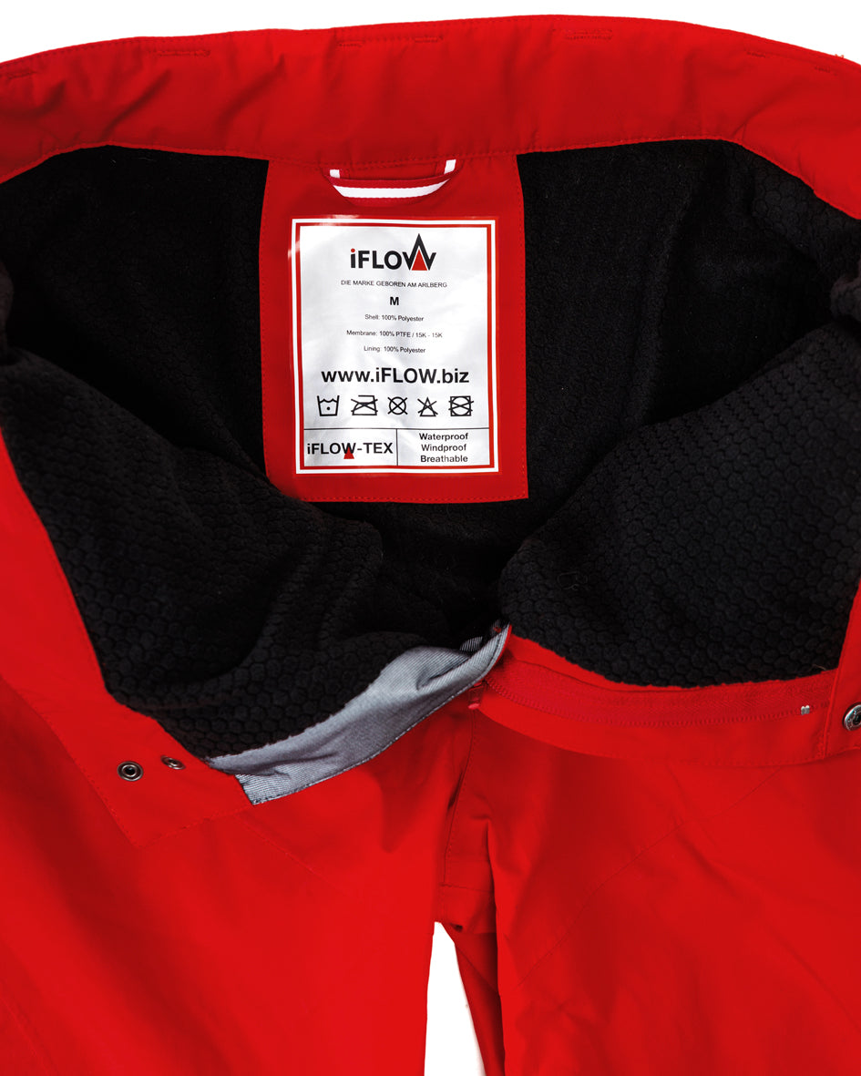 HARDSHELL Pants - Red / Black