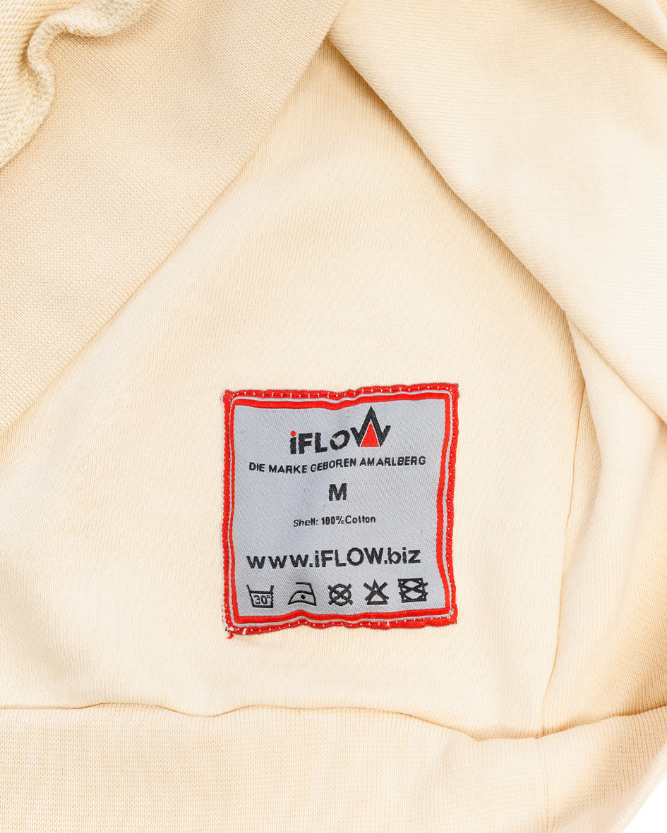 Hoodie - SNOW IS THE NEW BLACK - Beige - REVERSIBLE