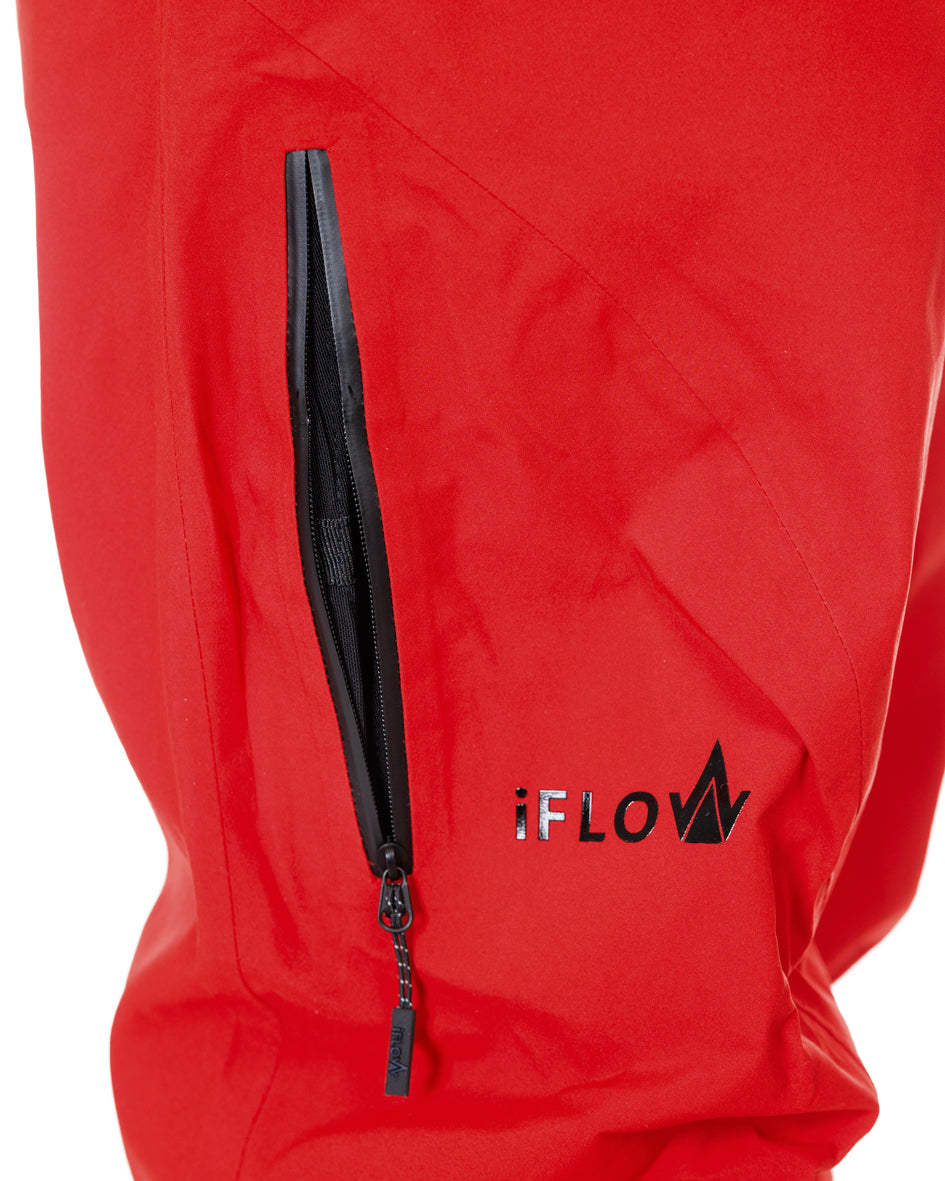 HARDSHELL Pants - Red / Black