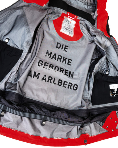 HARDHSELL Jacket - Red / Black