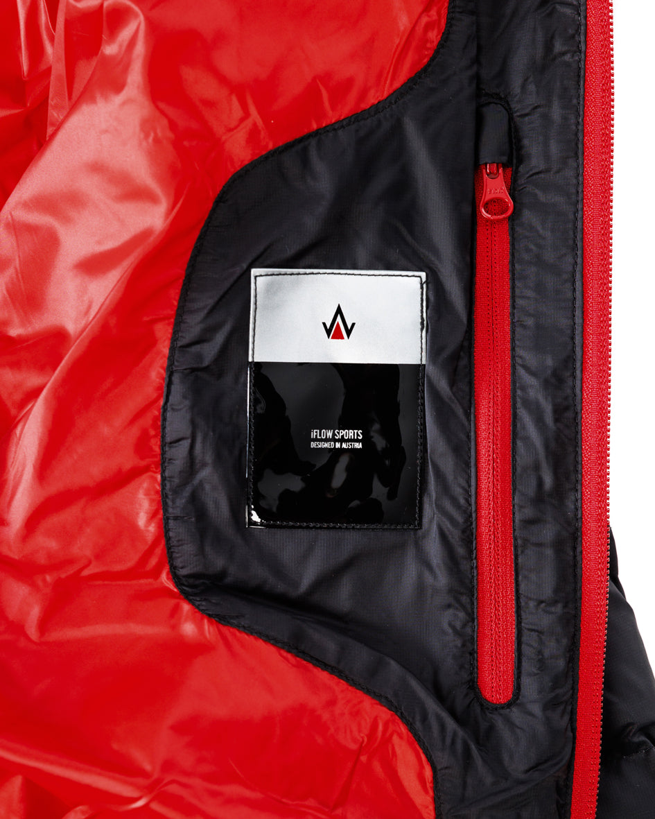 SUPERLIGHT Jacket - Black / Red