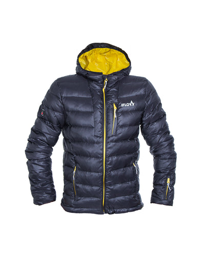 Peak Mountain Jacket - Black / Yellow