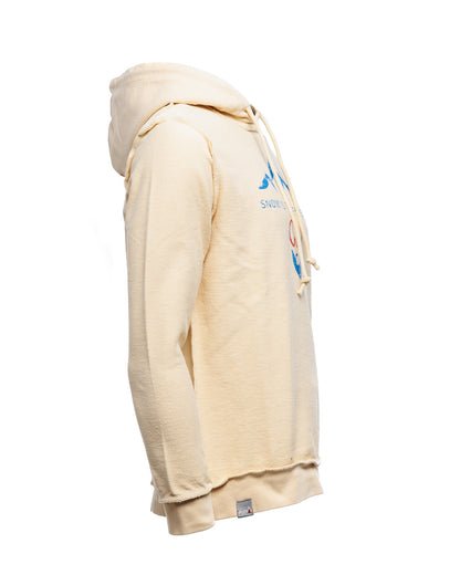 Hoodie - SNOW IS THE NEW BLACK - Beige - REVERSIBLE