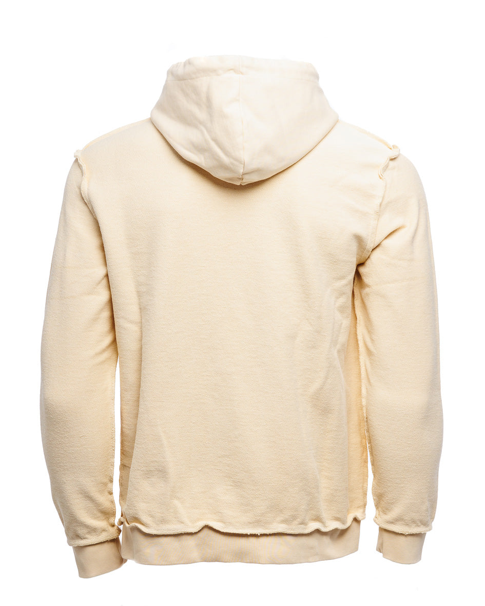 Hoodie - SNOW IS THE NEW BLACK - Beige - REVERSIBLE