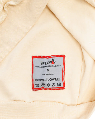 Hoodie - SNOW IS THE NEW BLACK - Beige - REVERSIBLE
