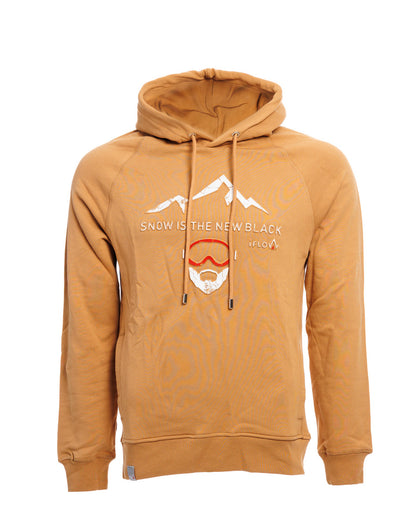 Hoodie - SNOW IS THE NEW BLACK - Camel