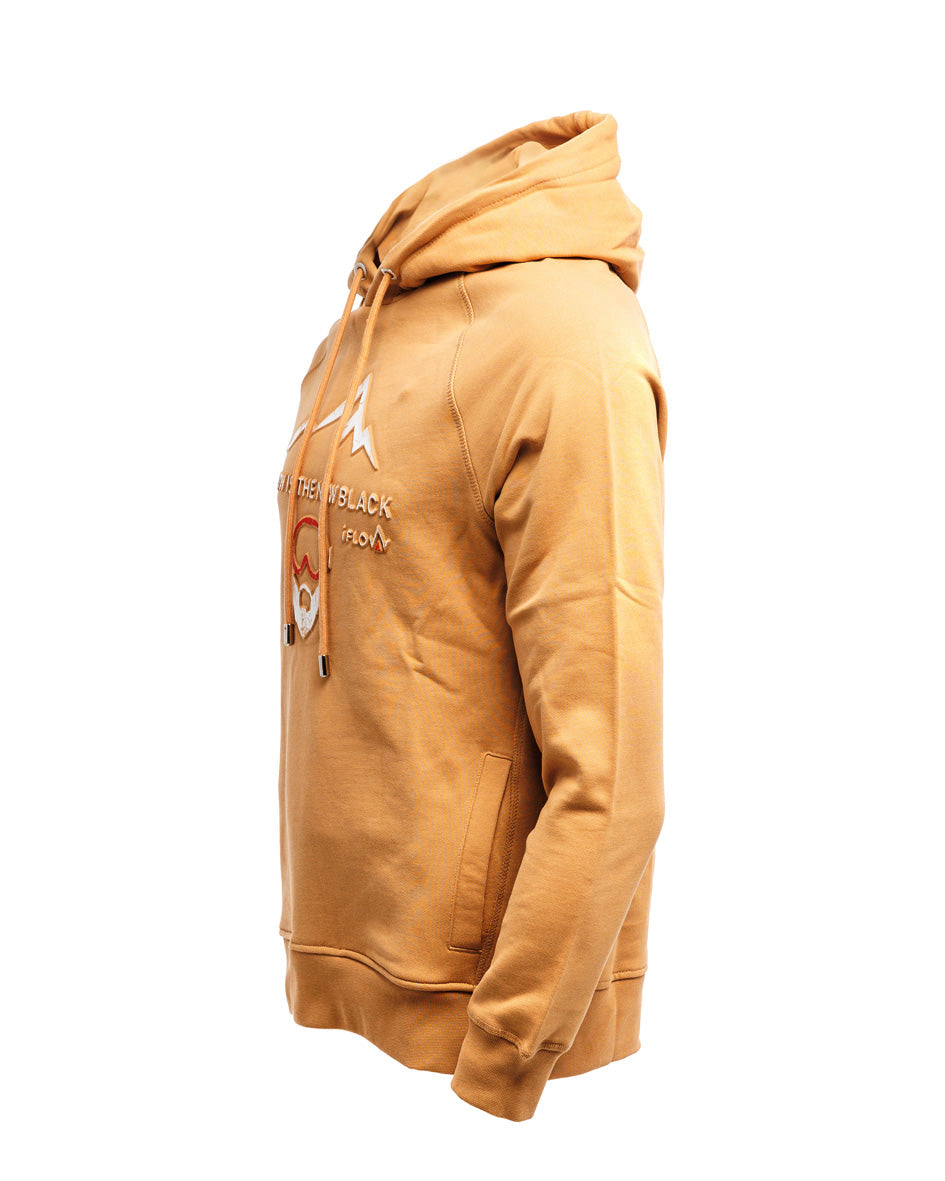 Hoodie - SNOW IS THE NEW BLACK - Camel