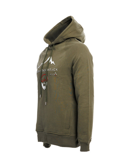 Hoodie - SNOW IS THE NEW BLACK - Olive