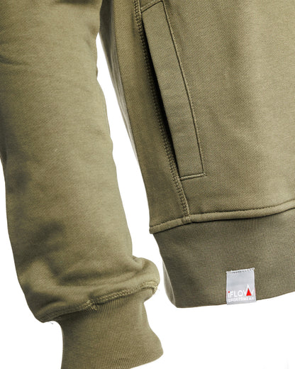 Hoodie - SNOW IS THE NEW BLACK - Olive